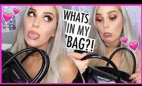 WHATS IN MY GIVENCHY PURSE 👜💕 LOTS of CRAP & Gross Stuff 😂