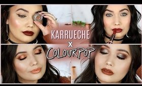 Karrueche x ColourPop LIVE SWATCHES + Two Looks One Palette!