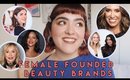Full Face of Female Founded Beauty Brands