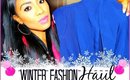 Winter Fashion Haul + How To Shop Online