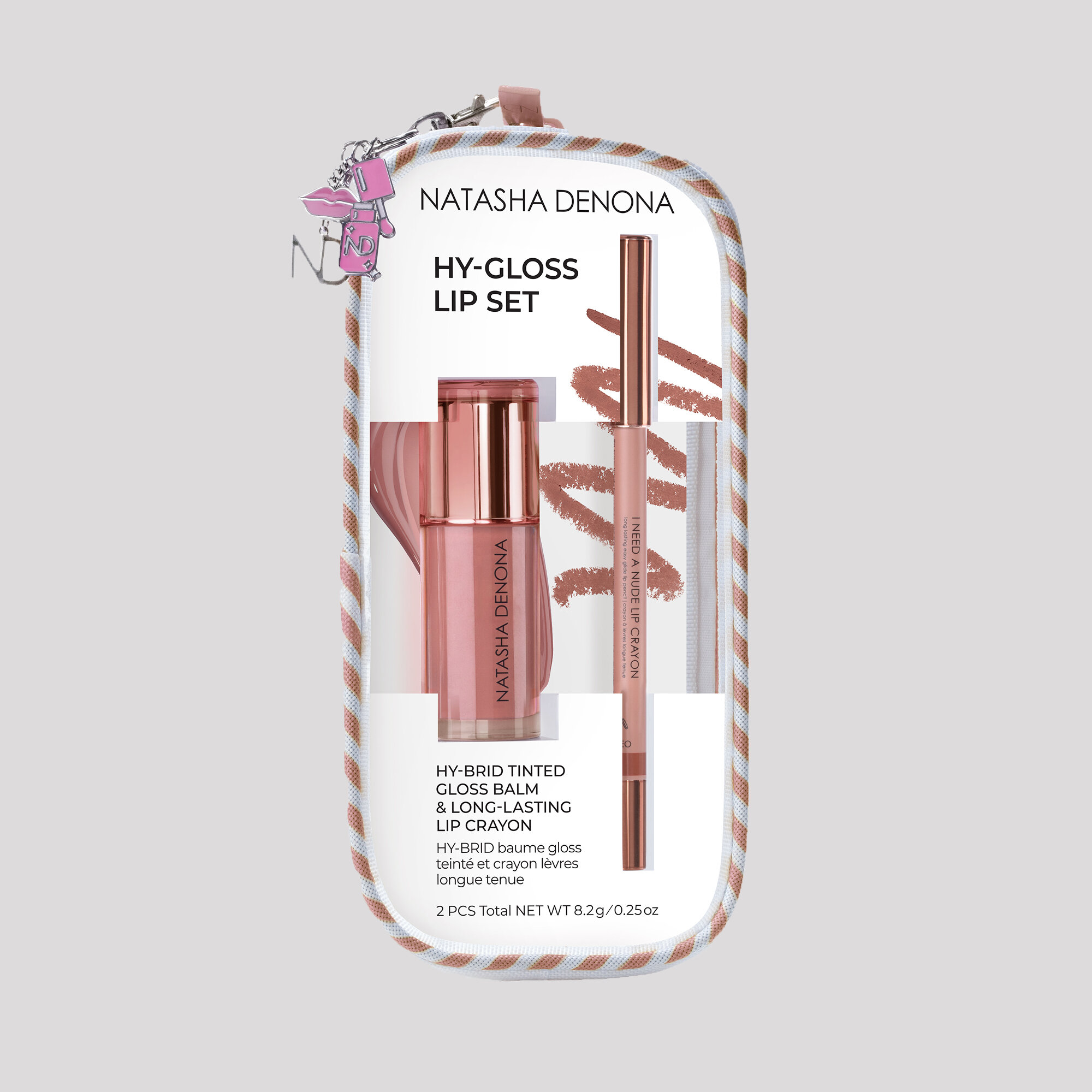 Natasha Denona HY-GLOSS Lip Gloss Duo Gift Set in Cleo