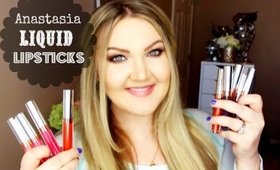 ★ANASTASIA LIQUID LIPSTICKS | LIP SWATCHES★