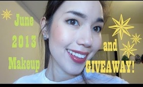 June 2013 Makeup and June 2013 Giveaway!