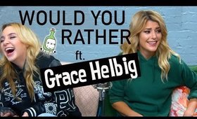 WOULD YOU RATHER...?! ft. GRACE HELBIG | Alexa Losey