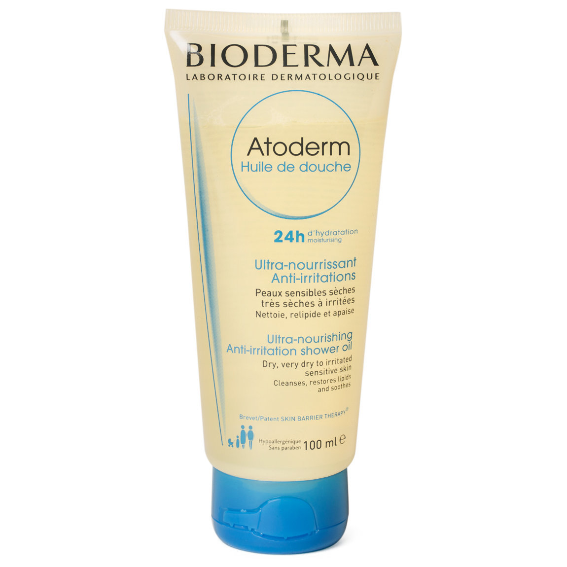 Bioderma Atoderm Shower Oil 100 ml alternative view 1 - product swatch.