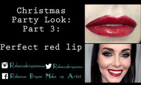 HOW TO: The perfect Red Lip