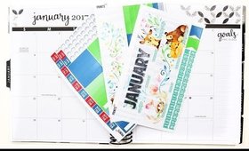 FOIL JANUARY MONTHLY PLAN WITH ME