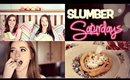 SLUMBER SATURDAY! | Intro & Making Funnel Cake!