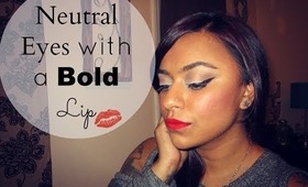 Tutorial: Neutral Eyes WIth A Bold Lip