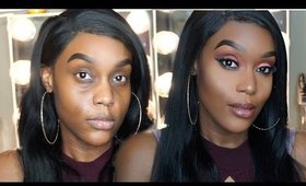 WATCH ME GET READY! SUNSET EYES & MY CLASSIC NUDE LIPS