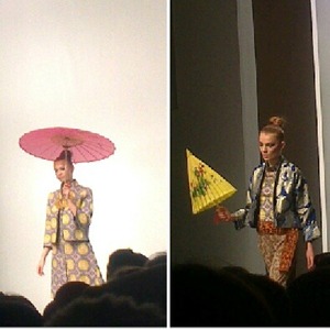 So I went to see the catwalk show and one of my favourite trend was Eastern Inspiration. I loved both the colour and the print + I really want the umbrella
you can find me here:
instagram: rohmamalik
youtube: www.youtube.com/confsesionsoffashion 
