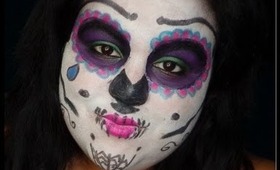 Sugar Skull Halloween Tutorial !!!