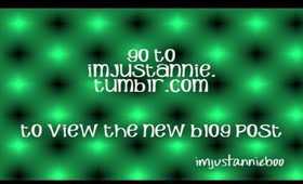 New blog post up @ imjustannie.tumblr.com! (Vegetarianism)