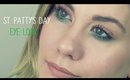 Quick & Simple St. Patrick's Day Eye Look - Peach & Green