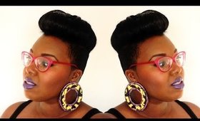 Summertime Fresh// Updo For Undercuts