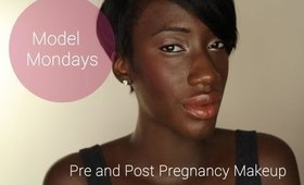 Model Mondays| Fresh Pre and Post Pregnany Makeup Look