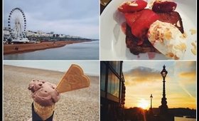 Weekly Vlog: Baking & Visiting Brighton