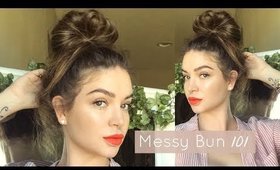 How to perfect: EXTRA AF  MESSY BUN / Top Knot ♡ thin, fine hair friendly