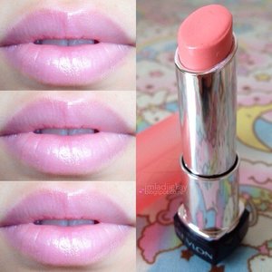 Revlon lip butter in Pink Lemonade, this shows up clear with a hint of pink.