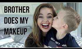 I HAVE ANOTHER BROTHER! | My Little Brother Does My Makeup!