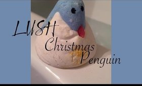 LUSH: Christmas Penguin Bubble Bar