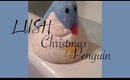 LUSH: Christmas Penguin Bubble Bar