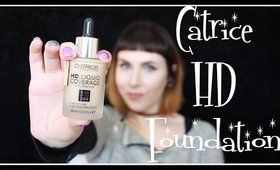 Catrice HD Foundation; Demo, Wear Test & Review | LetzMakeup