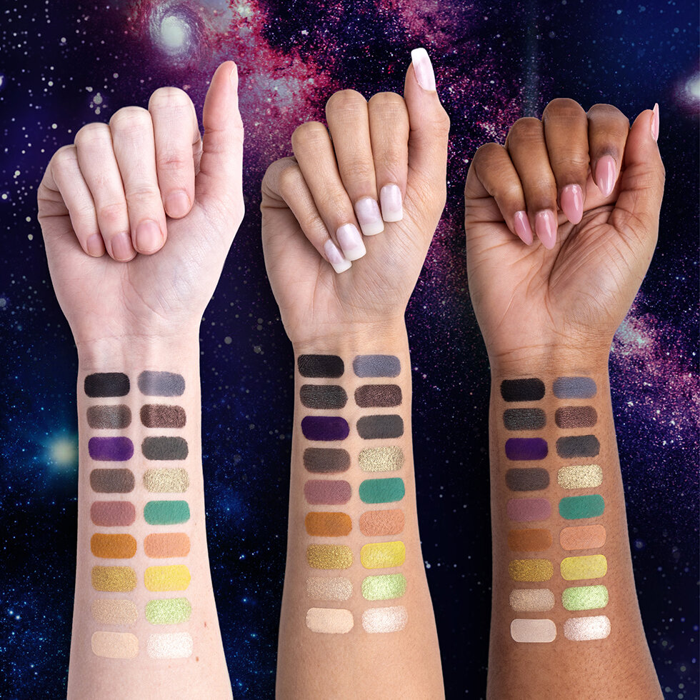 Jeffree Star Cosmetics Abduction Palette Swatches
