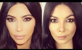 Kim Kardashian Selfie Makeup Tutorial | SCCASTANEDA