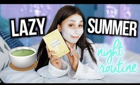 My Lazy Summer Night Routine! 2018!