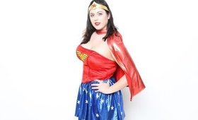 Wonder Woman Halloween Tutorial Transformation | Bree Taylor
