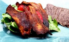 HOW- TO: Raw Vegan NOT Bacon - ( BLT ) -- or Jerky