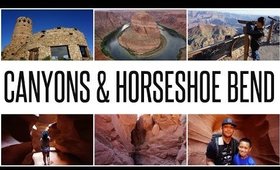 ROADTRIP DAY 5: LOWER & UPPER ANTELOPE CANYON | WANDERLUSTYLE VLOG