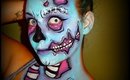 Halloween Series 2016: Pop Art Zombie Face Painting Tutorial
