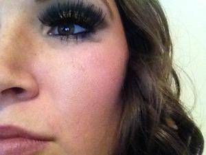 Love the ardell lashes number 117
Shadow is the urban decay naked palette
Face stuff all drug store