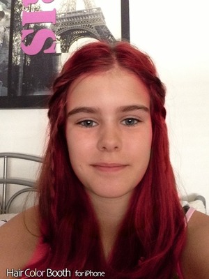 My new red hair!!