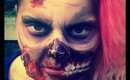 Delilahween! Easy zombie makeup