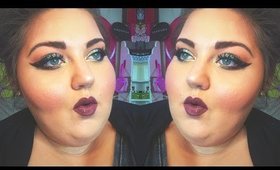 BOLD GLITTERY CUT CREASE