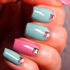 Pink And Turquoise