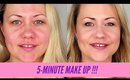 Minimal MAKEUP in 5 Minutes!  Is this possible? Used lots of Smashbox cosmetics.