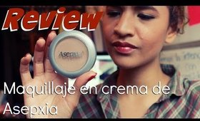 Review: Maquillaje en crema de Asepxia