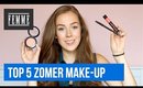 Top 5 Zomerse make-up producten - FEMME