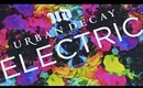 NEW Urban Decay ELECTRIC PALETTE REVIEW!!!