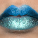 Ombre Lip Blue / Green