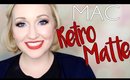 MAC Retro Matte Liquid Lipcolor Review | VLOGMAS Day 18