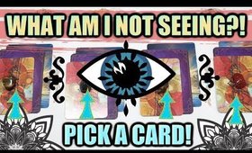 PICK A CARD TO FIND OUT WHAT YOU ARE NOT SEEING + GIVEAWAY! │ WEEKLY TAROT READING