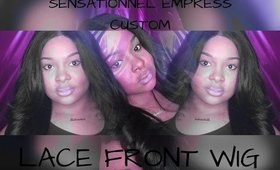 SENSATIONNEL EMPRESS CUSTOM LACE FRONT WIG – PERM WEDGE | Divatress.com | Review