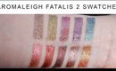 Aromaleigh Fatalis 2 Swatch Video | Cruelty Free Makeup Swatches @phyrra