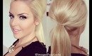 Low Ponytail with Volume