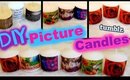 DIY Picture Candles │ Tumblr Inspired Candles│ Gift Idea!
